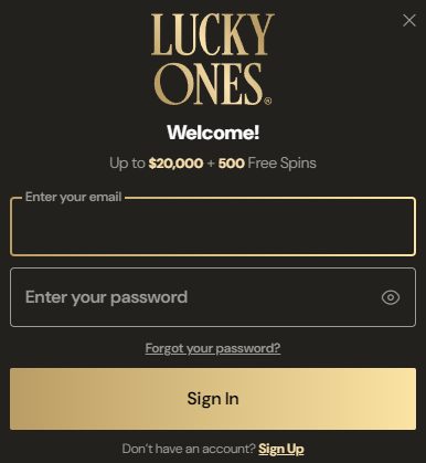 Luckyones Casino Login Options For Australia